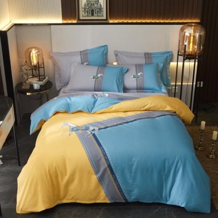 91家纺网 家纺一手货源 找家纺 （总）启航 2021年爆款全棉春夏新品四件套