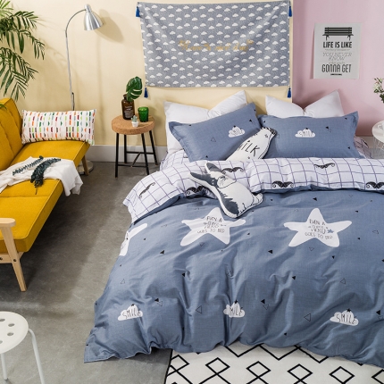 91家纺网 家纺一手货源 找家纺 (总)绵庭家纺 2017新款全棉12868系列四件套