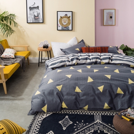 91家纺网 家纺一手货源 找家纺 (总)绵庭家纺 2017新款全棉12868系列四件套