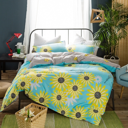 91家纺网 家纺一手货源 找家纺 (总)绵庭家纺 2017新款全棉12868系列四件套