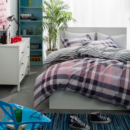 91家纺网 家纺一手货源 找家纺 (总)绵庭家纺 2017新款全棉12868系列四件套