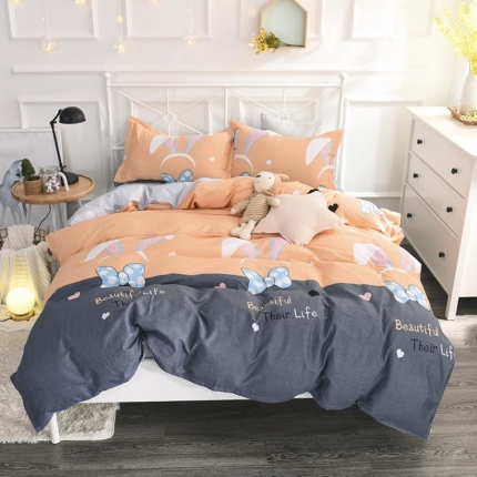 91家纺网 家纺一手货源 找家纺 (总)绵庭家纺 2017新款全棉12868系列四件套