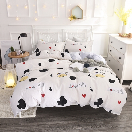 91家纺网 家纺一手货源 找家纺 (总)绵庭家纺 2017新款全棉12868系列四件套