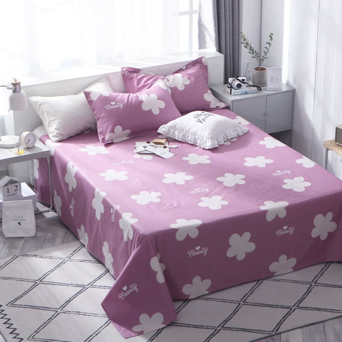 91家纺网 家纺一手货源 找家纺 绵庭家纺 2019新品全棉12868系列单品床单第1批 妩媚