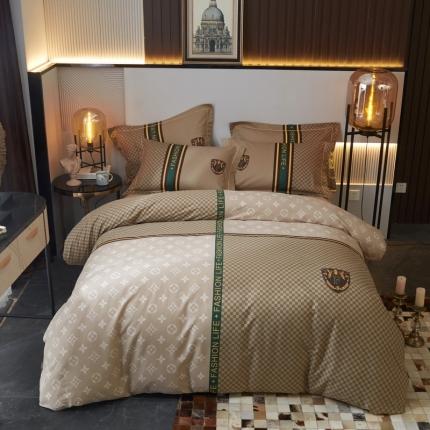 91家纺网 家纺一手货源 找家纺 （总）启航 2021年爆款全棉春夏新品四件套