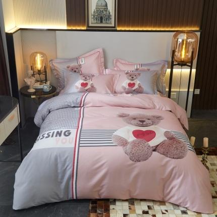 91家纺网 家纺一手货源 找家纺 （总）启航 2021年爆款全棉春夏新品四件套