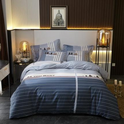 91家纺网 家纺一手货源 找家纺 （总）启航 2021年爆款全棉春夏新品四件套