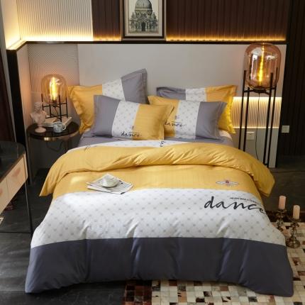 91家纺网 家纺一手货源 找家纺 （总）启航 2021年爆款全棉春夏新品四件套