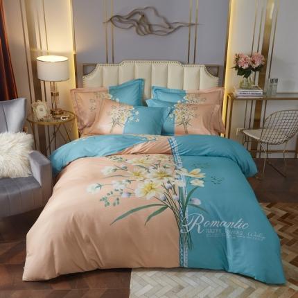 91家纺网 家纺一手货源 找家纺 （总）启航 2021年爆款全棉春夏新品四件套