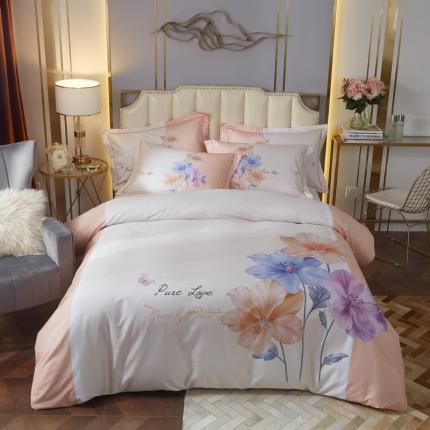 91家纺网 家纺一手货源 找家纺 （总）启航 2021年爆款全棉春夏新品四件套