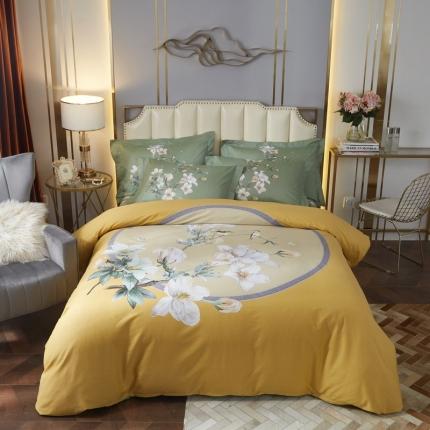 启航 2021年爆款全棉春夏新品四件套 婀娜多姿