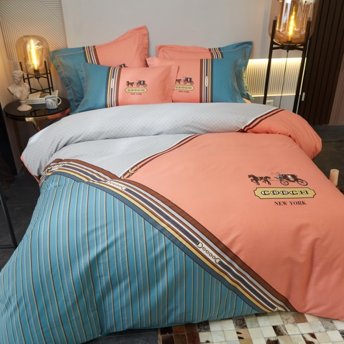 91家纺网 家纺一手货源 找家纺 启航 2021年爆款全棉春夏新品四件套 皇家绅士