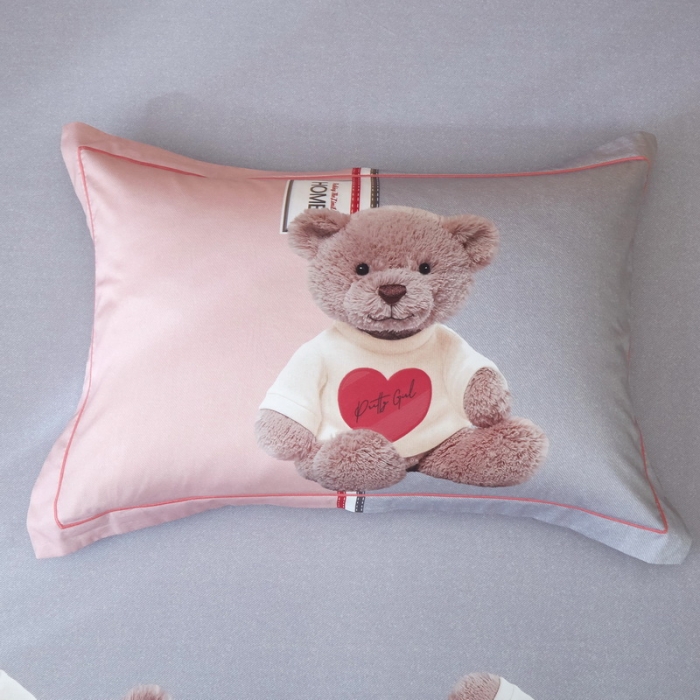 91家纺网 家纺一手货源 找家纺 启航 2021年爆款全棉春夏新品四件套 玲珑熊