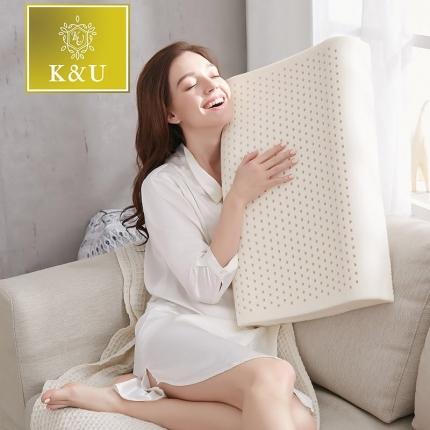 KU乳胶枕头泰国原装进口护颈记忆颈椎橡胶单人防螨按摩