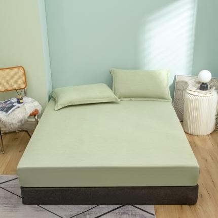 21度c 2021新款40s天丝床笠 芥末黄