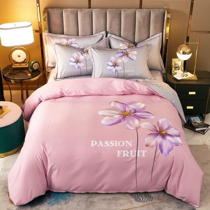 91家纺网 家纺一手货源 找家纺 （总）雲归梦 2021全棉大版四件套中国风花卉