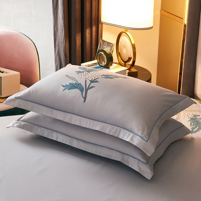 91家纺网 家纺一手货源 找家纺 雲归梦 2021全棉大版四件套中国风花卉 朗琴园