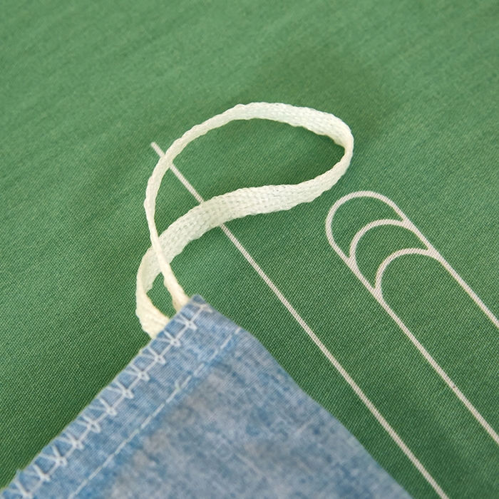 91家纺网 家纺一手货源 找家纺 雲归梦 2021全棉大版四件套中国风花卉 美人吟（绿）