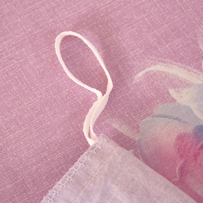 91家纺网 家纺一手货源 找家纺 雲归梦 2021全棉大版四件套中国风花卉 魅兰莎（粉）