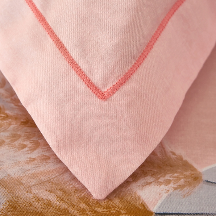 91家纺网 家纺一手货源 找家纺 雲归梦 2021全棉大版四件套中国风花卉 莫丽卡