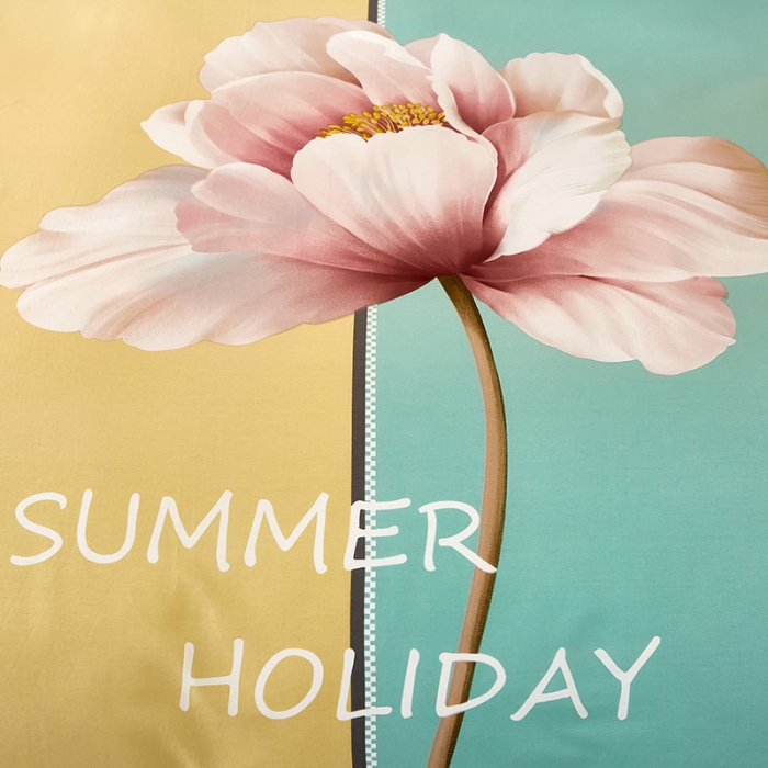 91家纺网 家纺一手货源 找家纺 雲归梦 2021全棉大版四件套中国风花卉 水语自然（粉）