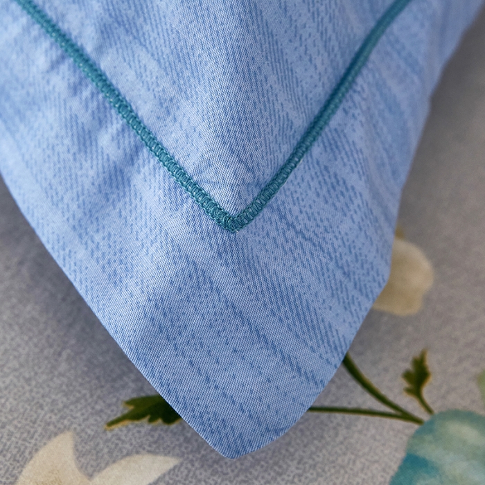 91家纺网 家纺一手货源 找家纺 雲归梦 2021全棉大版四件套中国风花卉 香蜜