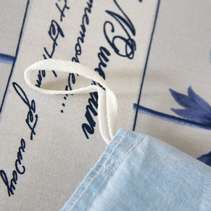 91家纺网 家纺一手货源 找家纺 雲归梦 2021全棉大版四件套中国风花卉知音相遇