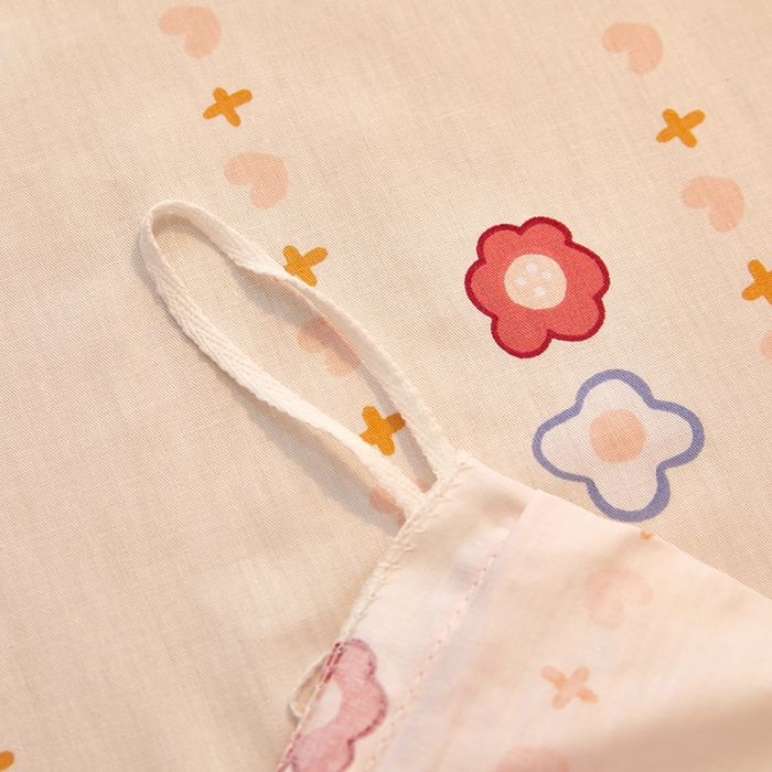 91家纺网 家纺一手货源 找家纺 雲归梦 2021全棉大版四件套可爱卡通系列 奥莉娃（粉）