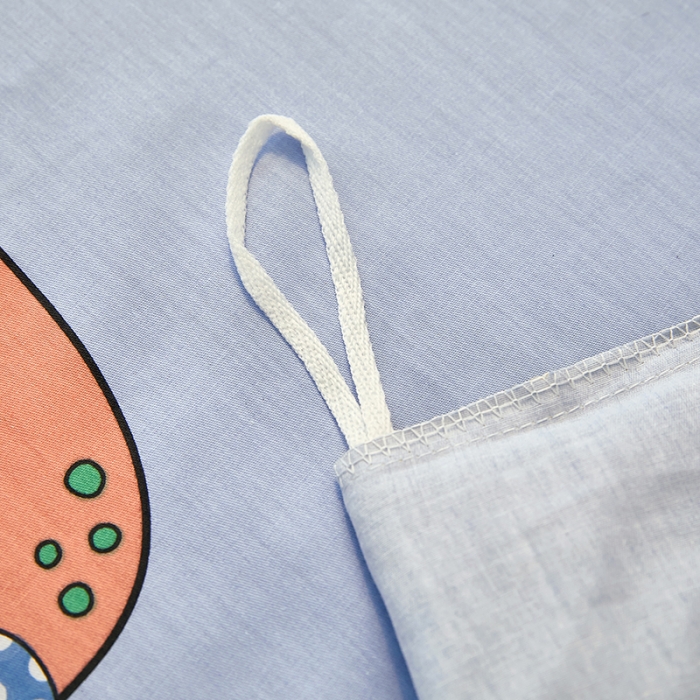 91家纺网 家纺一手货源 找家纺 雲归梦 2021全棉大版四件套可爱卡通系列 宠物联盟（黄）