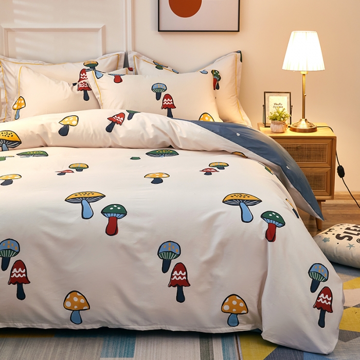 91家纺网 家纺一手货源 找家纺 雲归梦 2021全棉大版四件套可爱卡通系列 幻想曲（米）