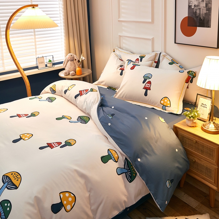 91家纺网 家纺一手货源 找家纺 雲归梦 2021全棉大版四件套可爱卡通系列 幻想曲（米）