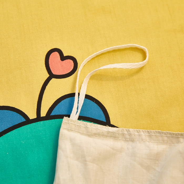 91家纺网 家纺一手货源 找家纺 雲归梦 2021全棉大版四件套可爱卡通系列 糖宝