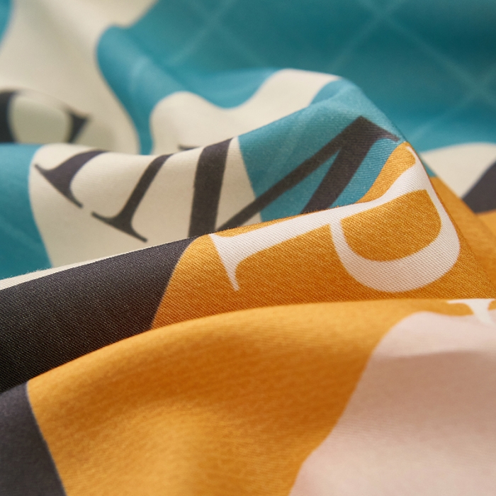 91家纺网 家纺一手货源 找家纺 雲归梦 2021全棉大版四件套休闲格条系列 捷克