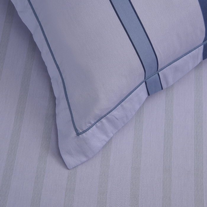 91家纺网 家纺一手货源 找家纺 雲归梦 2021全棉大版四件套休闲格条系列 罗马之旅