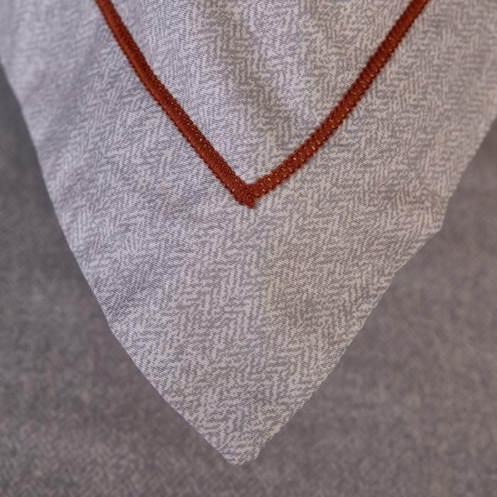 91家纺网 家纺一手货源 找家纺 雲归梦 2021全棉大版四件套休闲格条系列 帕克