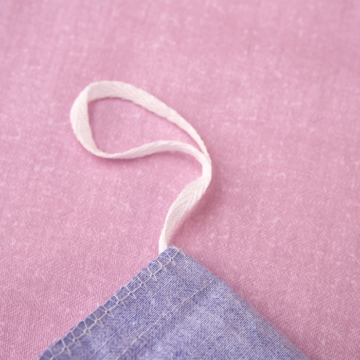 91家纺网 家纺一手货源 找家纺 雲归梦 2021全棉大版四件套休闲格条系列 悠闲时代