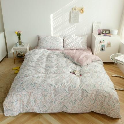 91家纺网 家纺一手货源 找家纺 （总）希文 21新款全棉13372印花四件套塞纳庄园系列