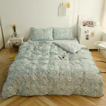 91家纺网 家纺一手货源 找家纺 （总）希文 21新款全棉13372印花四件套塞纳庄园系列