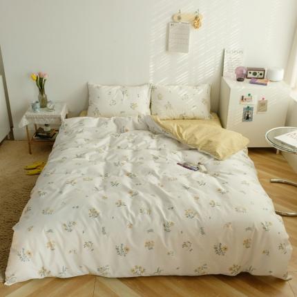 91家纺网 家纺一手货源 找家纺 （总）希文 21新款全棉13372印花四件套塞纳庄园系列