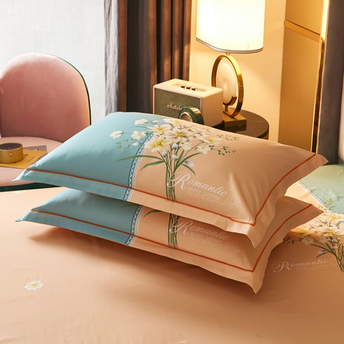 91家纺网 家纺一手货源 找家纺 （总2）雲归梦 2021全棉大版四件套中国风花卉