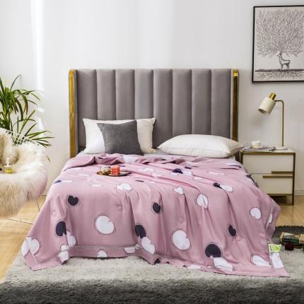 91家纺网 家纺一手货源 找家纺 （总）娇逸 2021新款40天丝莫代尔镂空款夏凉被