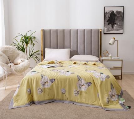 91家纺网 家纺一手货源 找家纺 （总）娇逸 2021新款40天丝莫代尔镂空款夏凉被