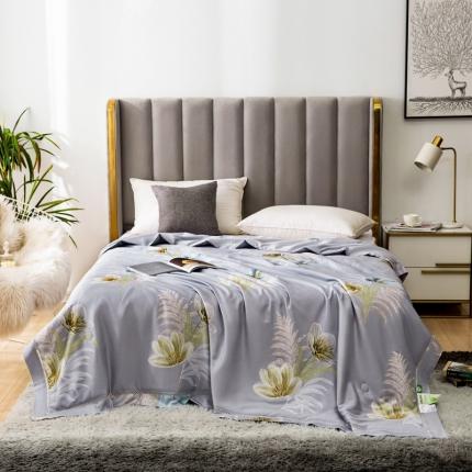 91家纺网 家纺一手货源 找家纺 （总）娇逸 2021新款40天丝莫代尔镂空款夏凉被