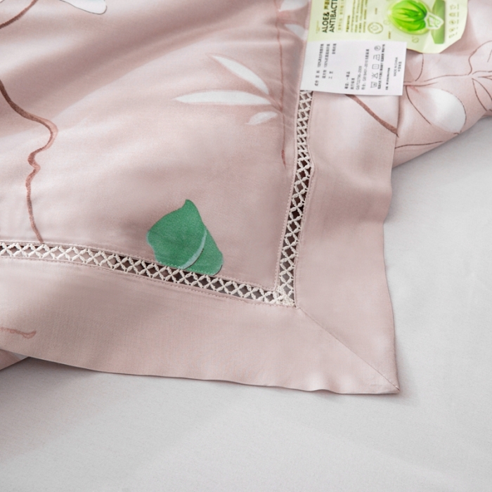 91家纺网 家纺一手货源 找家纺 娇逸 2021新款40天丝莫代尔镂空款夏凉被 江枫序