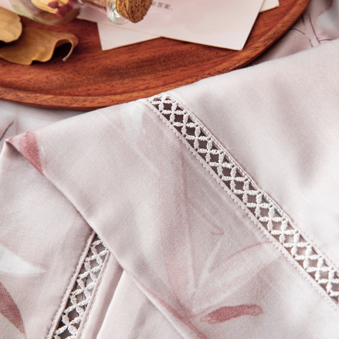 91家纺网 家纺一手货源 找家纺 娇逸 2021新款40天丝莫代尔镂空款夏凉被 江枫序