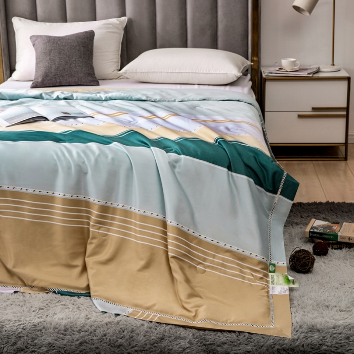 91家纺网 家纺一手货源 找家纺 娇逸 2021新款40天丝莫代尔镂空款夏凉被 赛邦