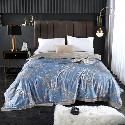 91家纺网 家纺一手货源 找家纺 娇逸 2021新款40天丝莫代尔轻奢时尚款夹边夏凉被 如沐春风