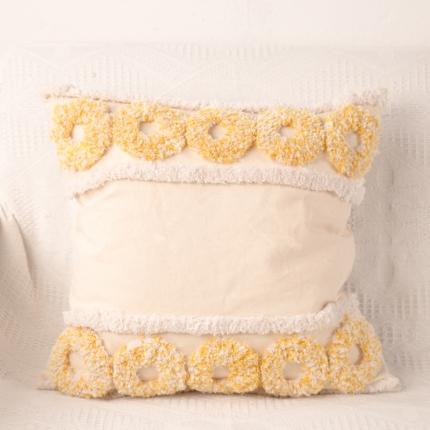 91家纺网 家纺一手货源 找家纺 （总） 恋佳 2020新款全棉簇绒绣抱枕套