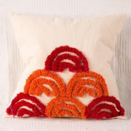 91家纺网 家纺一手货源 找家纺 （总） 恋佳 2020新款全棉簇绒绣抱枕套