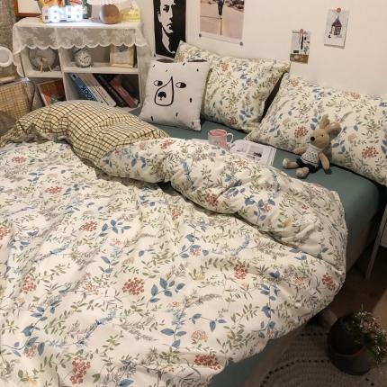 HL原创 2021新款13372全棉四件套 春意黯然